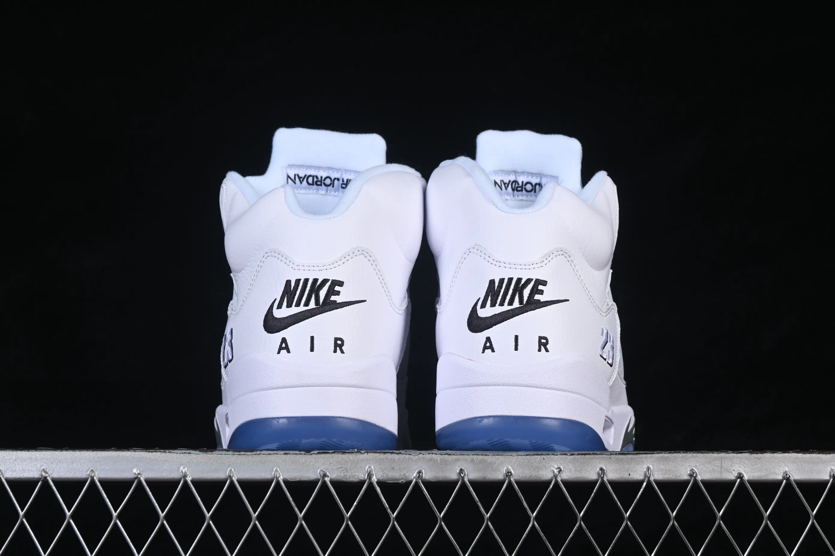 All categories Air Jordan Jordan series basketball shoes Air Jordan 5 Air Jordan 5 Retro "White Metallic" AJ5 Joe 5 Silver HQ7978-103